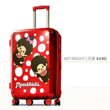 將圖片載入圖庫檢視器 Monchhichi 24吋 4輪行李箱 - MiHK 生活百貨