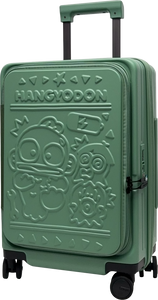 HANGYODON 水怪 前揭式四輪拉桿喼(雙層防盜拉鏈)HG2520T"