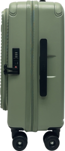 Hallmark  HM-912T 前開蓋4防撞包角 + 避震Roller滑板輪