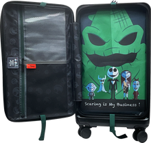 將圖片載入圖庫檢視器 The Nightmare Before Christmas 前揭式四輪胖胖行李箱 JK-5210T
