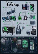 將圖片載入圖庫檢視器 The Nightmare Before Christmas 前揭式四輪胖胖行李箱 JK-5210T

