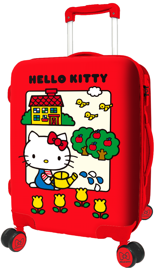 Hello Kitty 四輪拉桿喼(雙層防盜拉鏈)KT-3070-20