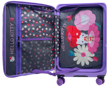 Load image into Gallery viewer, Hello Kitty 前揭式四輪拉桿喼 (避震Roller滑板輪) KT-6510T
