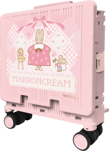 Marron Cream 四輪摺疊手拉車:  Foldable shopping cart