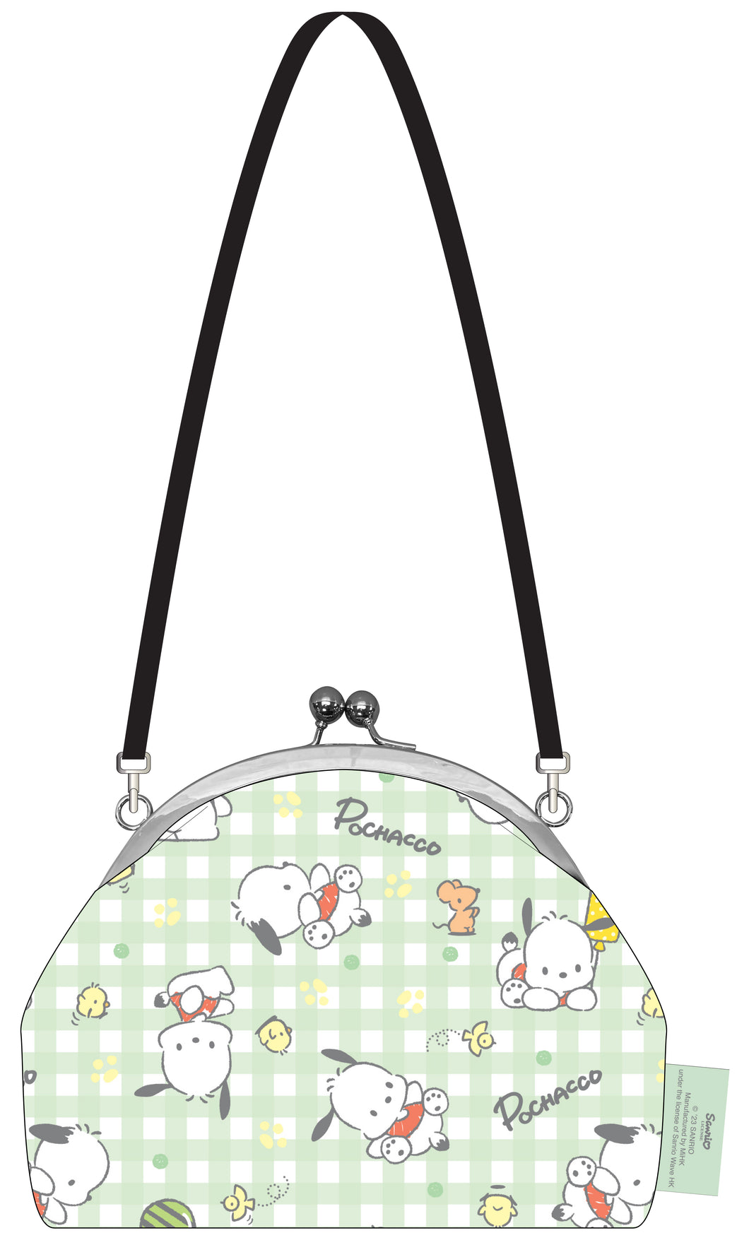 Pochacco 帕恰狗  復古斜孭袋(一套二件)PC2433 PC2434