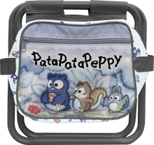 將圖片載入圖庫檢視器 PataPataPeppy 可摺疊野餐座椅連袋  Foldable chair with bag PY-3518
