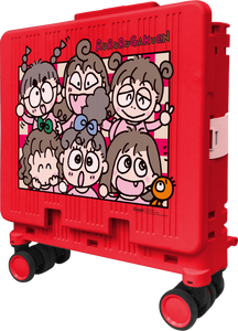 RuRuRuGaKuen四輪摺疊手拉車RG3711