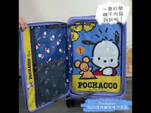 將影片載入圖庫檢視器並播放，Pochacco  前開蓋日本輪旅行箱 PC-2440T
