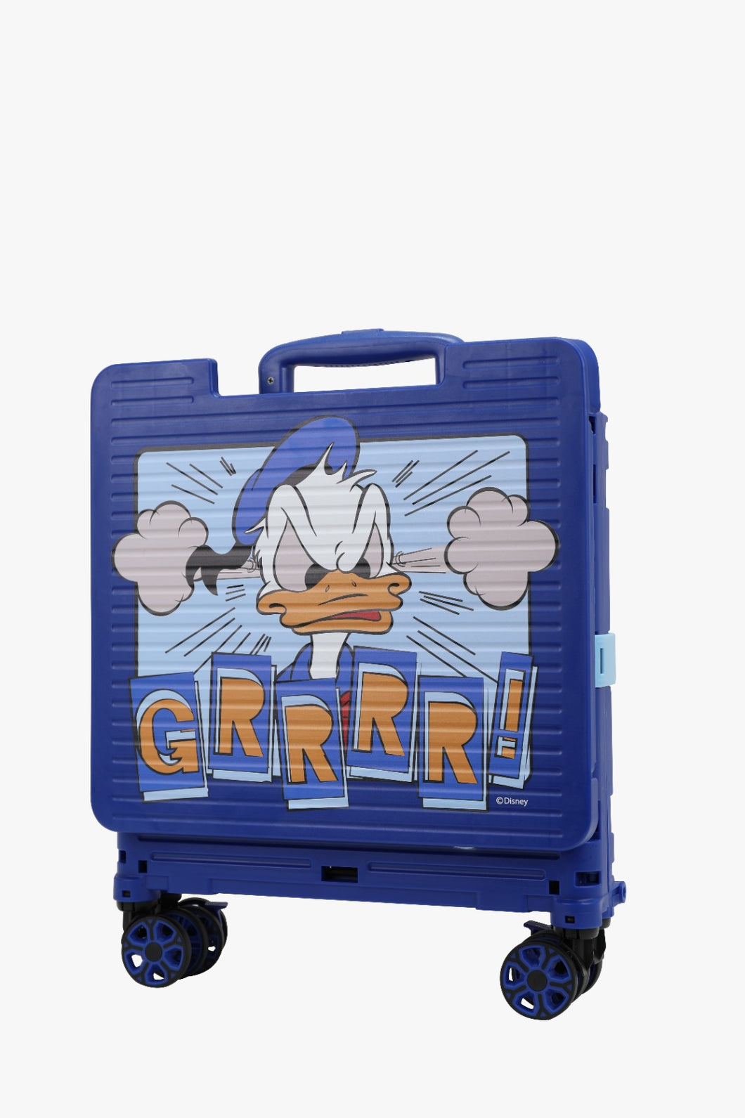 Donald Duck 四輪摺疊手拉車:  Foldable shopping cart DD-00329