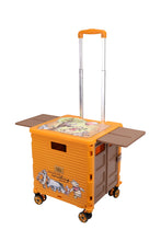 將圖片載入圖庫檢視器 WinnieThePooh 四輪摺疊手拉車:  Foldable shopping cart PH-00335
