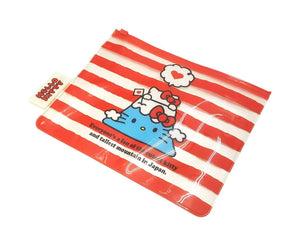 Hello Kitty 防水收納袋(2件裝) (櫻花富士山款) - MiHK 生活百貨
