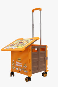 Gudetama四輪摺疊手拉車:  Foldable shopping cart GU521