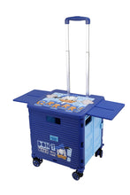 將圖片載入圖庫檢視器 Donald Duck 四輪摺疊手拉車:  Foldable shopping cart DD-00329
